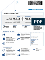VLC MAD: Olano / Sandra Ms