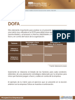 Estado Del Arte Desarrollo Empresarial Sectorial Matriz DOFA