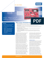 Hid Pacs Mercury Mr52 Series 3 Reader Interface Ds En