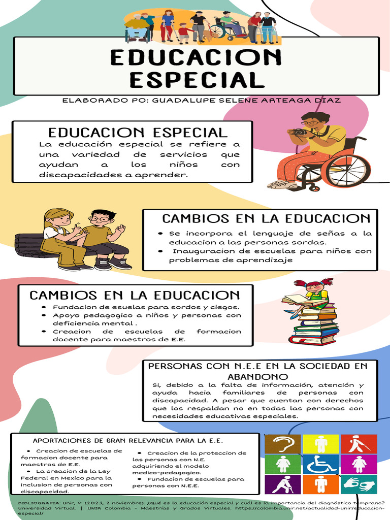 INFOGRAFIA EDUCACION ESPECIAL | PDF