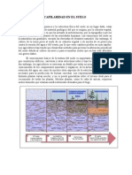 Capilaridad en El Suelo