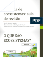 Ecologia Ecossistemas Revisao