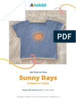 Sunny Days Childrens T Shirt Us