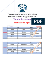 Marcação de Jogos