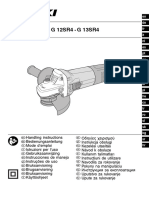 Manual de Utilizare Hikoki g13sr4