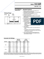 kg100r Spec Sheet