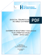 Informe Monitoreo y Evaluacin HTDDC POA Enero - Junio 2021