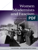 Annalisa Zox-Weaver - Women Modernists and Fascism (2011, Cambridge University Press)