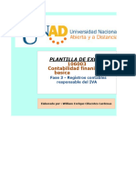 Auxiliar Contable 2 - Registros Contables Responsables de IVA