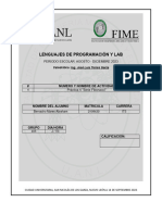 Practica 4 - GPO 405 - LENPRO LAB - 2109430