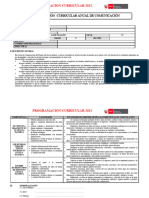 Programación Curricular 1°