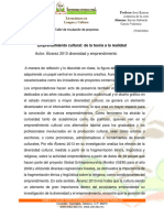 Analisis de Diversidad Cultural y Emprendimiento