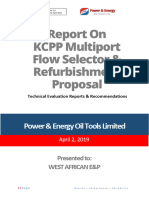 Multiport Flow Selector - Inspection Recommendations