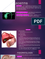 Colecistitis Definicion, Etiologia y Fisiopatología