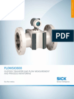 Product Information Flowsic600 Gas Flow Meter en Im0011360