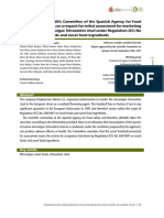 Report of The Scientific Committee of The Spanish Agency For Food - Tetraselmis Chuii