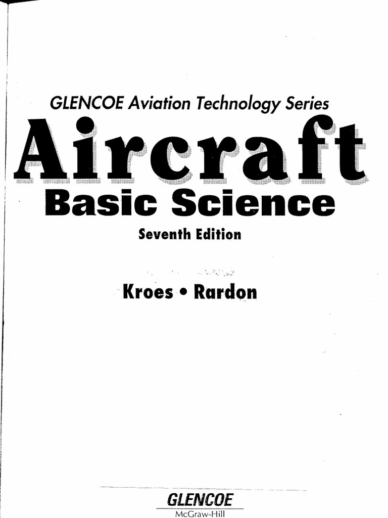 Pdfcoffee com aircraft basic science 7th edition by kroes rardon pdf