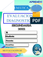 3º Sec Eva. DX Matematica 2022