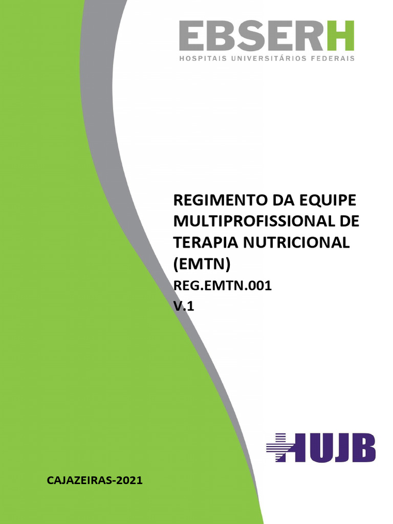 Regimento da Equipe Multiprofissional EMTN | PDF | Receita médica ...