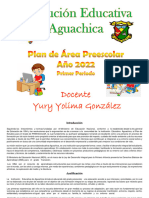 Plan de Aula Grado Preescolar Complementado 1° Al 4° Periodo 2023