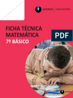 Ficha Tecnica Matematica 7ob