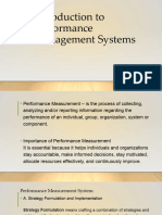 Topic 1 Introduction To Performance Management System