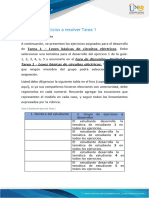 Anexo 2 - Ejercicios A Resolver Tarea 1