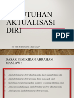 Kebutuhan Aktualisasi Diri