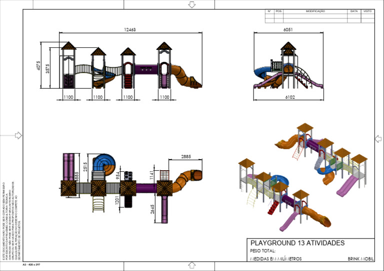 Playground 13 Atividades | PDF