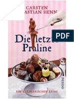 Henn Carsten Sebastian - Die Letzte Praline