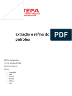 Quimica - Extracao de Petroleo