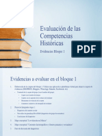 Evaluación de Las Competencias Históricas