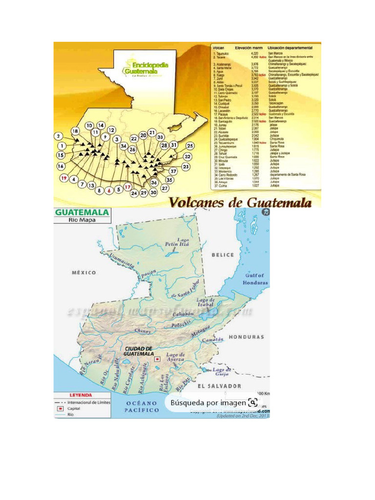 Mapas de Guatemala | PDF