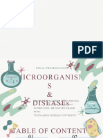 Presentation About Microorganisms and Diseases
