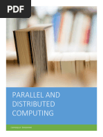 Parallel and Distributed Computing: Composed By: Danish Khan