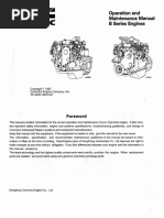 Manual Operacion y Mantenimiento CUMMINS Engine