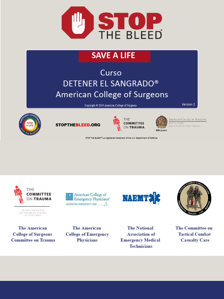 Preentacion Stop the Bleed | PDF