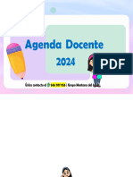Agenda Docente 2024 Word Oki Doki
