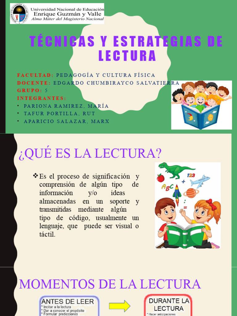 Estrategias y Técnicas de Lectura | PDF