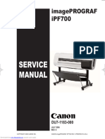 Canon IPF700 Service Manual