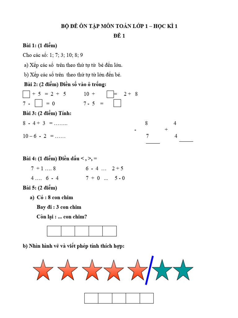 30 de kiem tra to n hoc ki 1 lop 1 pdf