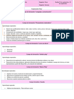 Plan Pedagógico K1 y K2 Semana Del 18 Al 22 de Septiembre 2023