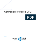 Manual de Cerimonial e Protocolo UFG