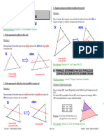 Triangles Et MILIEUX DE DEUX CÔTÉS D'UN TRIANGLE Thales