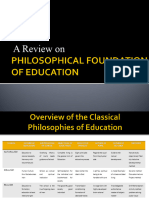 Philosophical Foundation of Education 1