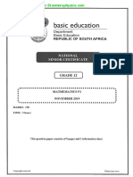 Maths Grade 12 Nov 2019 P1