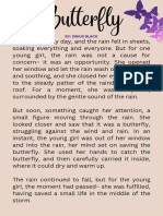 Butterfly Story With Graphics - Sejas Grade 8