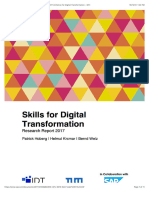 Skills For Digital Transformation: Research Report 2017 (Initiative For Digital Transformation - IDT)