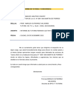 Informe de Tutoria 2022