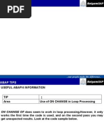 23-Useful Abap Tips